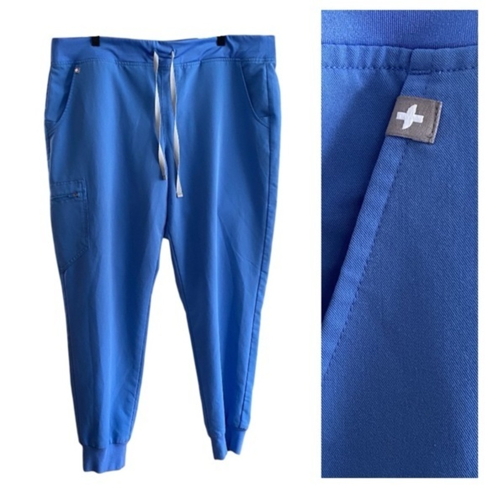 FIGS Blue Zamora Jogger Scrub Pants